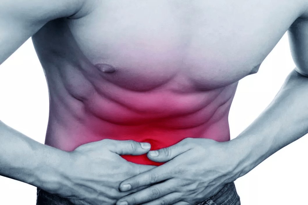 Douleur abdominale avec prostatite